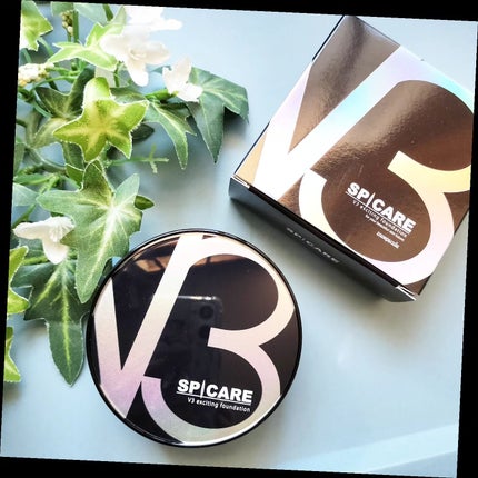 V3 エキサイティングファンデーション/SPICARE/クッションファンデーションを使ったクチコミ(1枚目)
