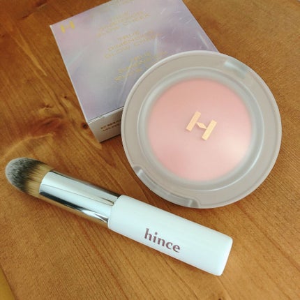 トゥルーディメンショングロウチーク/hince/パウダーチークを使ったクチコミ(1枚目)