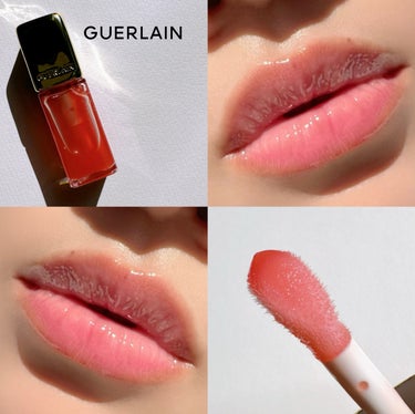 キスキス ビー グロウ オイル 309 ハニー グロウ/GUERLAIN/リップグロスを使ったクチコミ（1枚目）