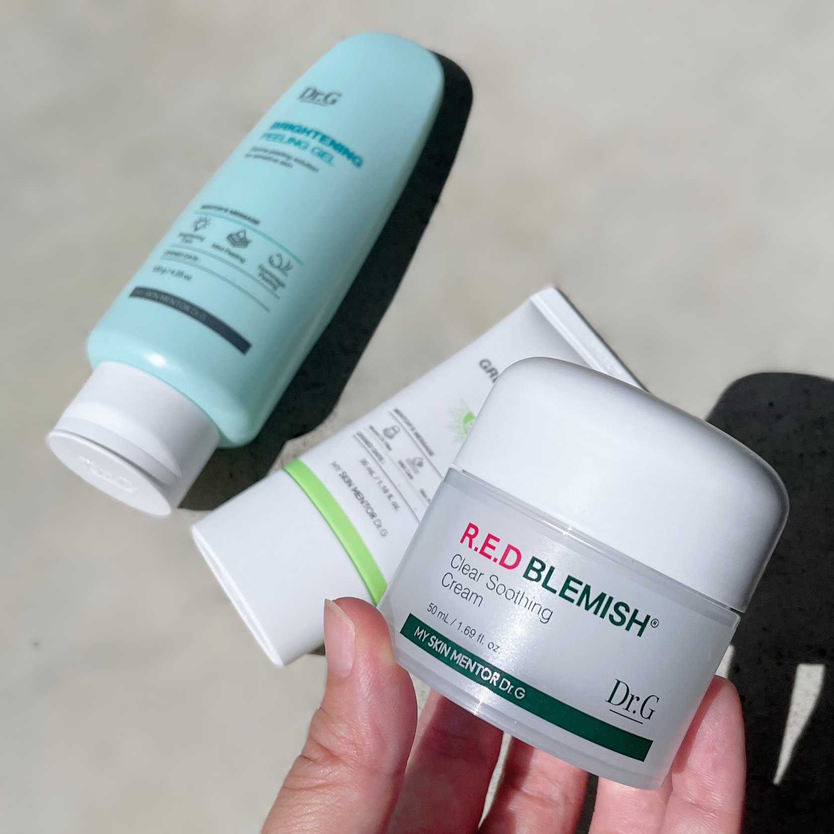 グリーンマイルドアップサンプラス/Dr.G/日焼け止めクリームを使ったクチコミ（2枚目）