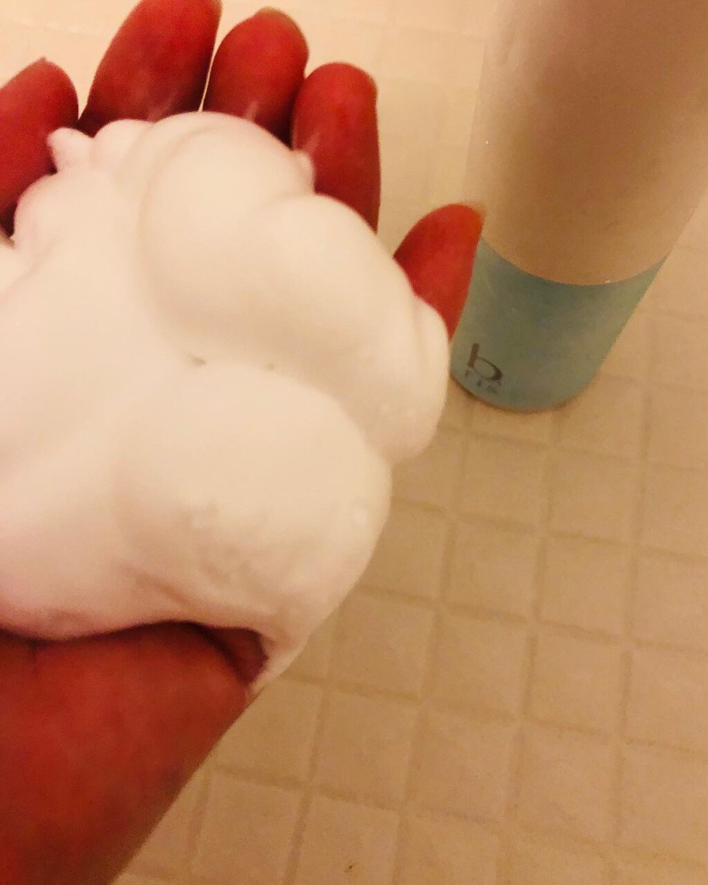 オーガニックスパークリングシャンプー/b.ris/市販シャンプーを使ったクチコミ（3枚目）