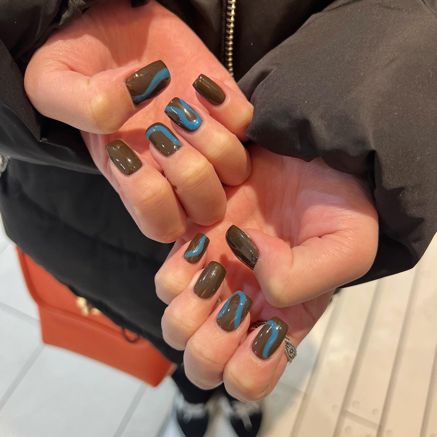 #バレンタインネイルのネイルデザイン