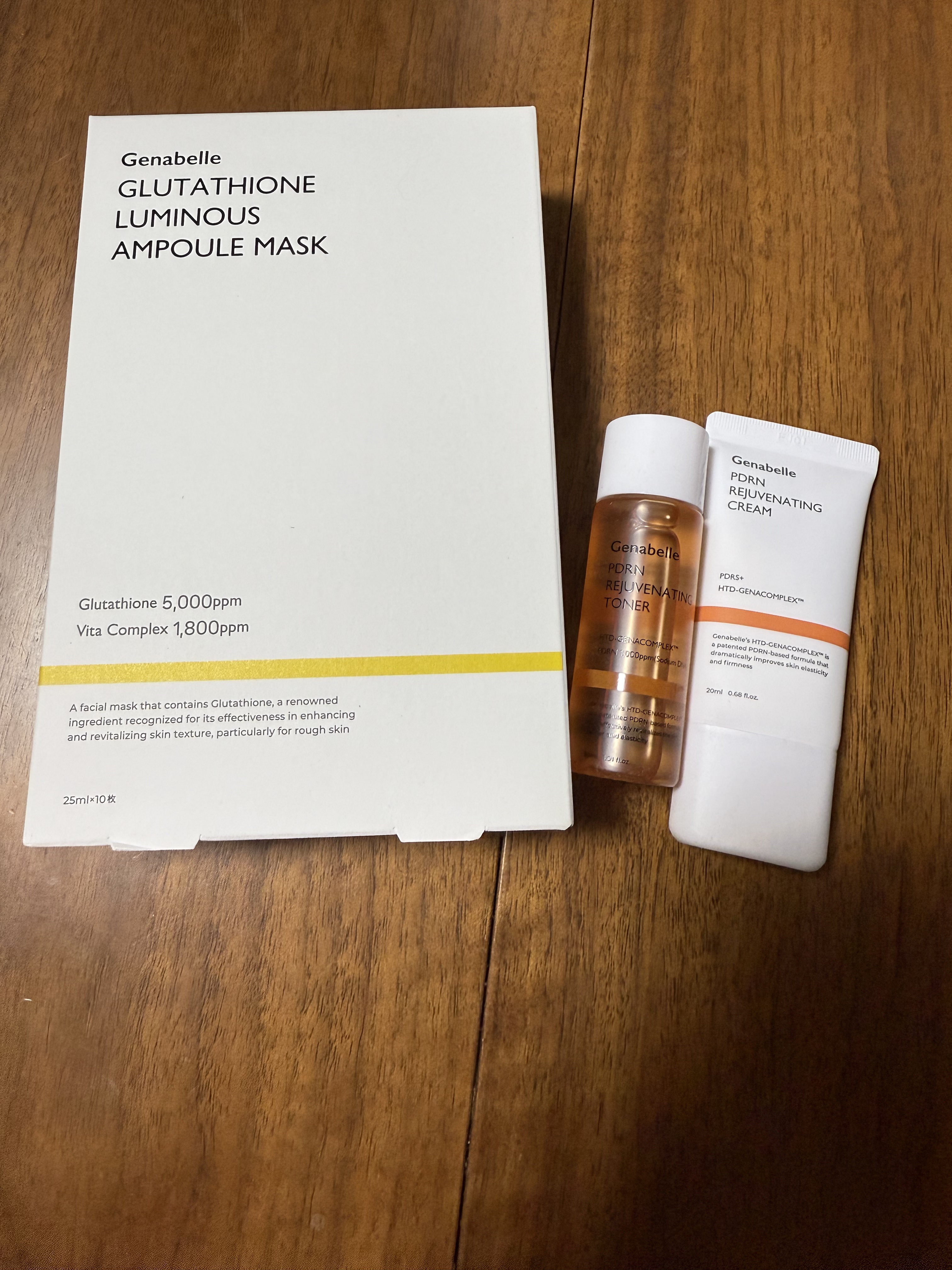 PDRNリジュビネイティングトナー/Genabelle/化粧水を使ったクチコミ（1枚目）