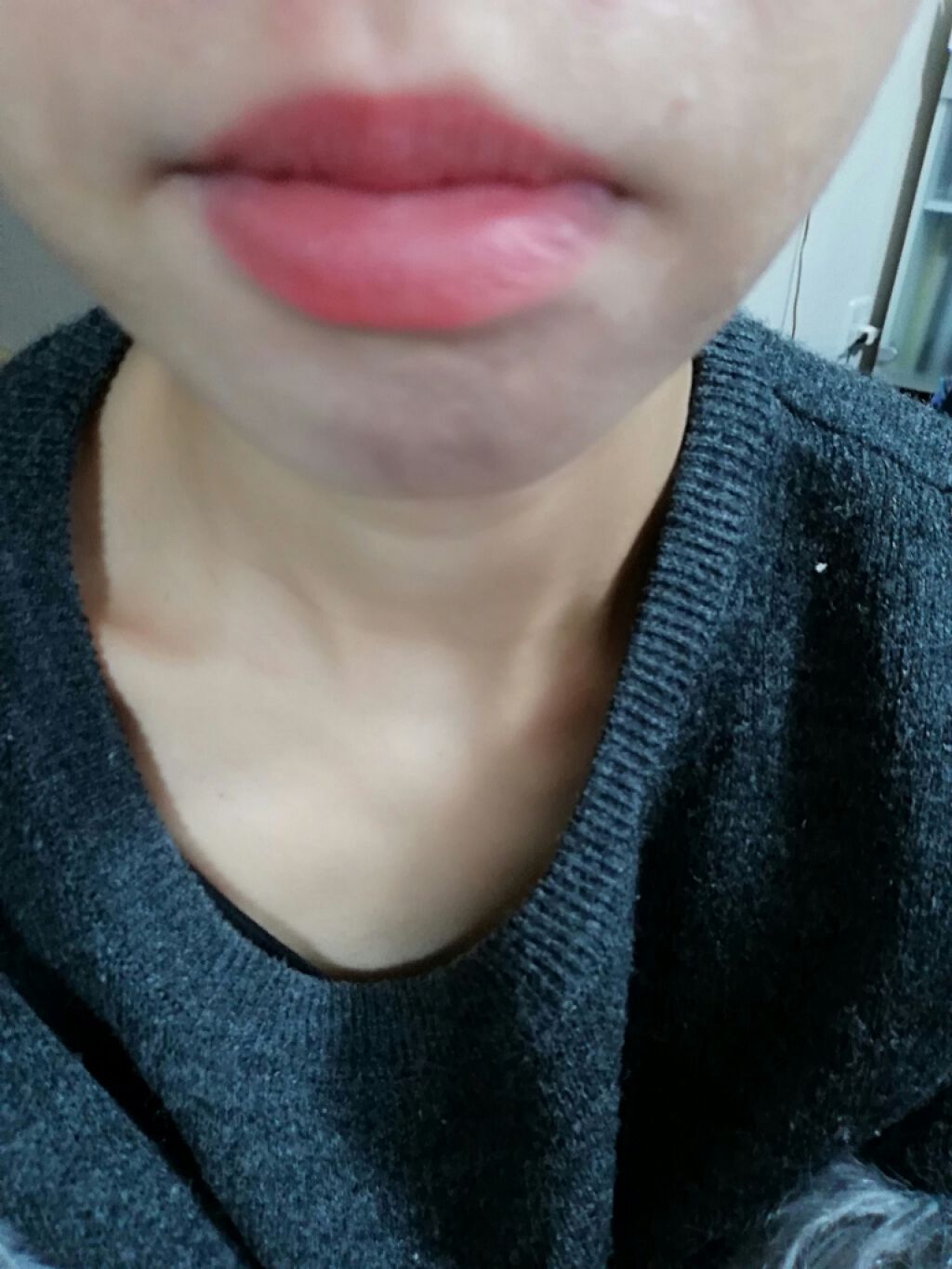 ゼロベルベットティント/rom&nd/リップティントを使ったクチコミ(3枚目)