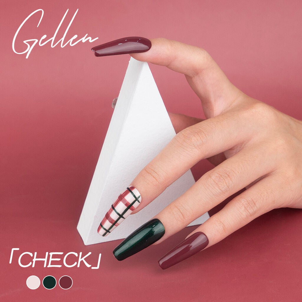 Gellen ジェルネイル スターターキット 72Wライト&カラージェル12色付き/Gellen/マニキュアを使ったクチコミ(2枚目)