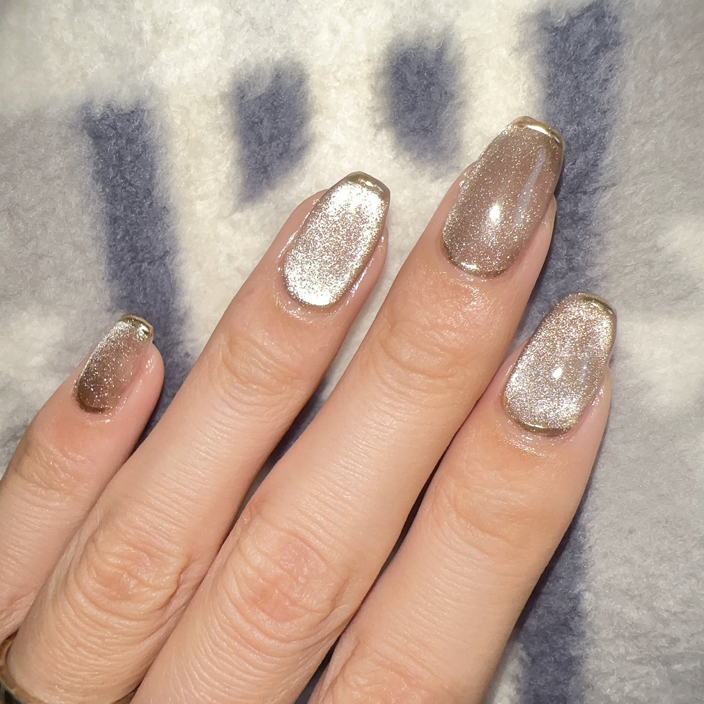 マグネットスティックネイルジェル/3COINS/ジェルネイルを使ったクチコミ(3枚目)