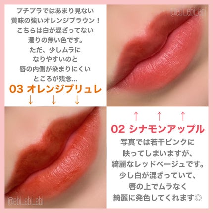 ジューシーリップティント/キャンメイク/口紅を使ったクチコミ(2枚目)