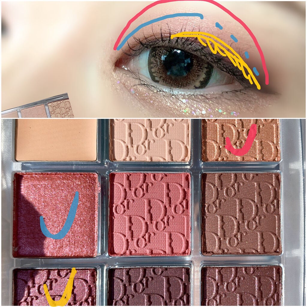 ディオール バックステージ アイ パレット/Dior/アイシャドウパレットを使ったクチコミ(2枚目)