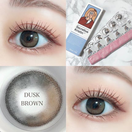 Secretive Kristen/Hapa kristin/カラーコンタクトレンズを使ったクチコミ(5枚目)