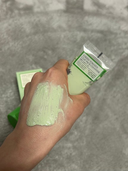 グリーントマトクレイマスククレンザー/FULLY/洗い流すパック・マスクを使ったクチコミ(2枚目)