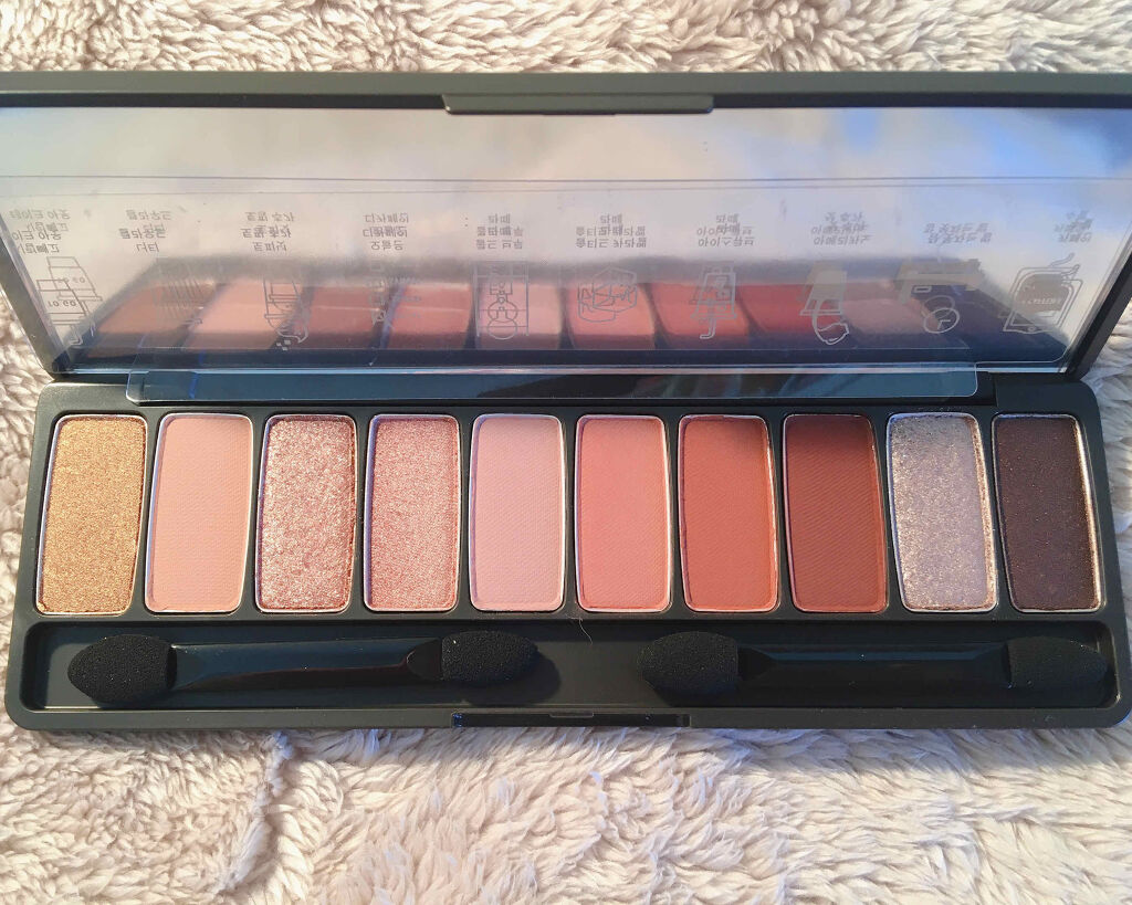 プレイカラー アイシャドウ/ETUDE/アイシャドウパレットを使ったクチコミ（3枚目）