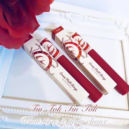 クリームマットルージュ シーズン2/BLACK ROUGE/口紅を使ったクチコミ(2枚目)