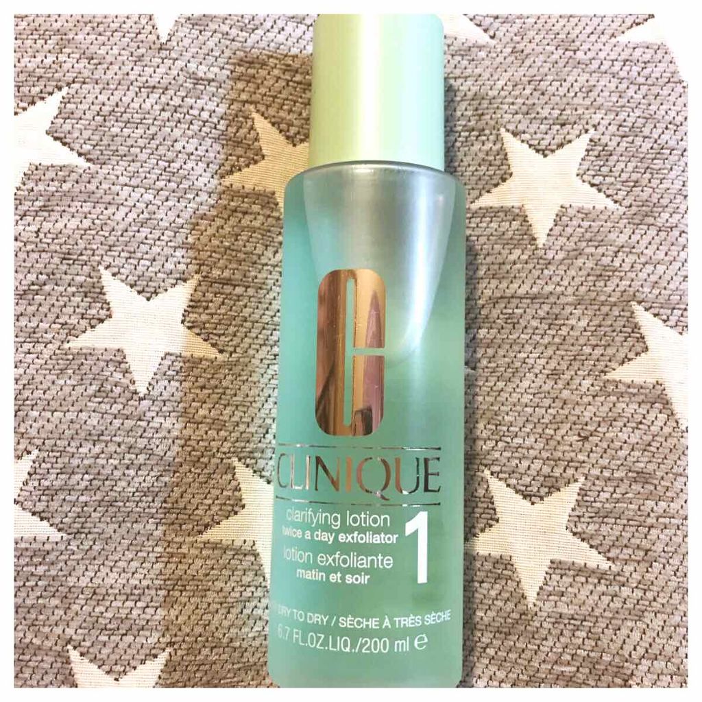 クラリファイング ローション 1/CLINIQUE/拭き取り化粧水を使ったクチコミ(1枚目)