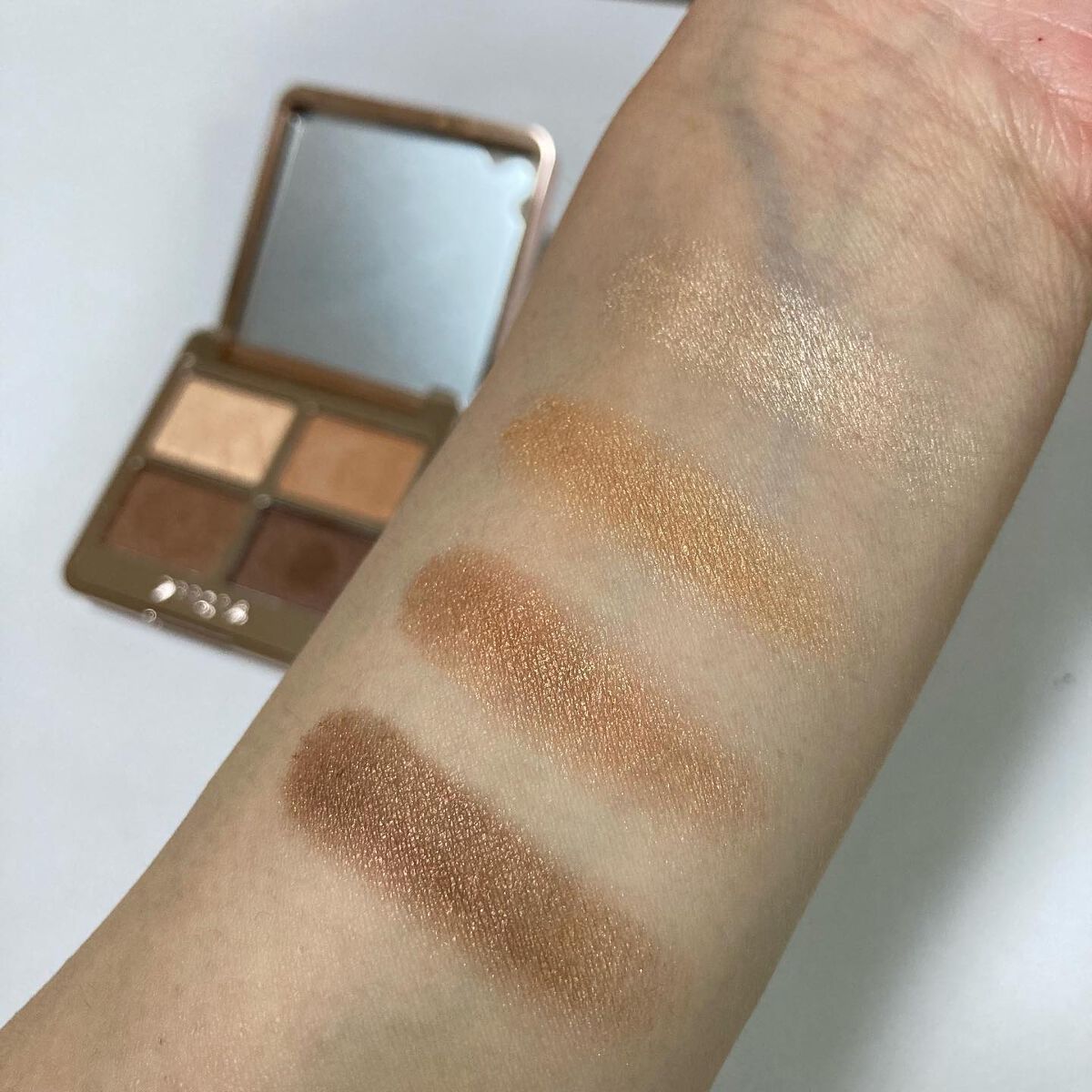 アニマルアイシャドウ(4シェード)/ZEESEA/アイシャドウパレットを使ったクチコミ(2枚目)