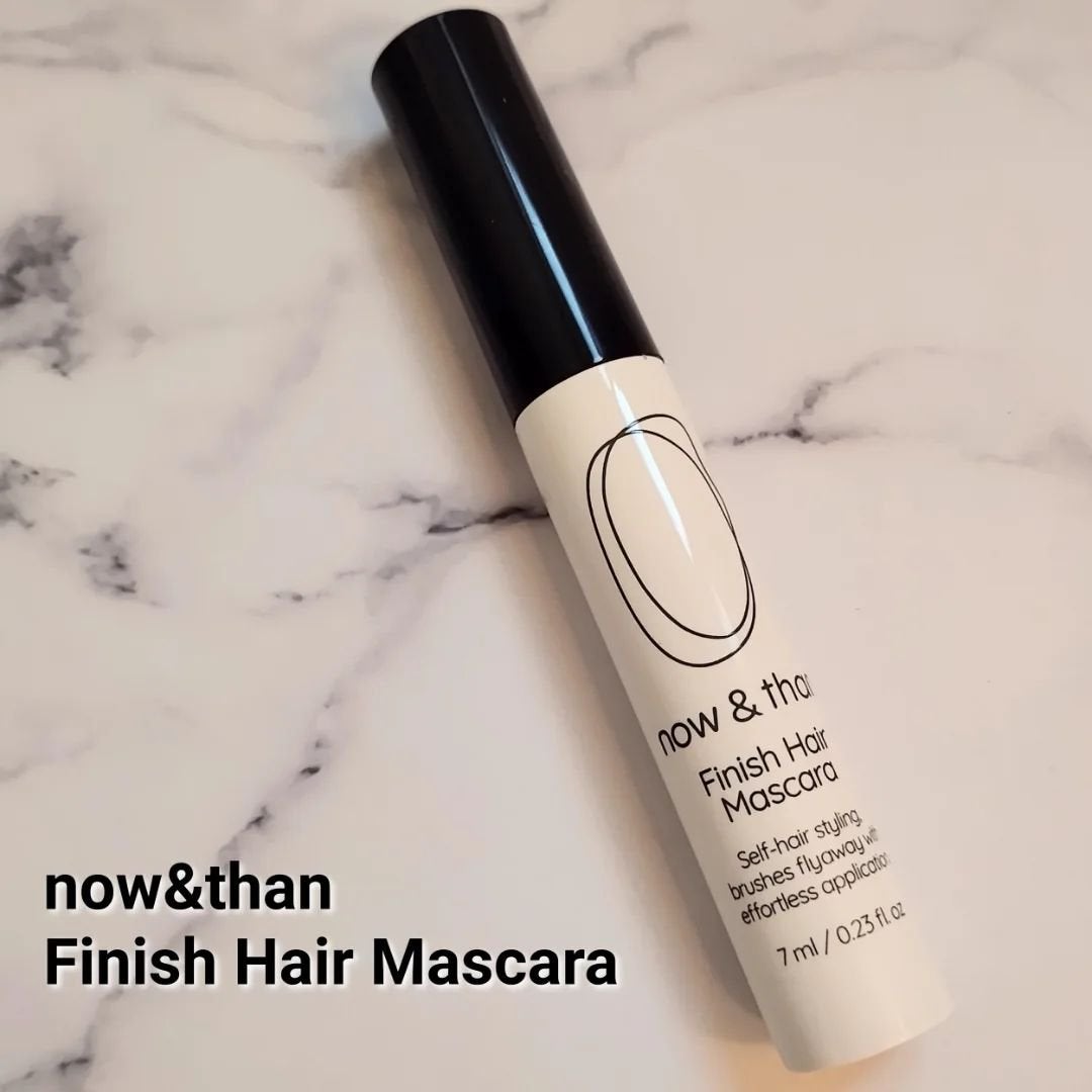 フィニッシュヘアマスカラ/now & than(ナウアンドダン)/その他スタイリングを使ったクチコミ(1枚目)
