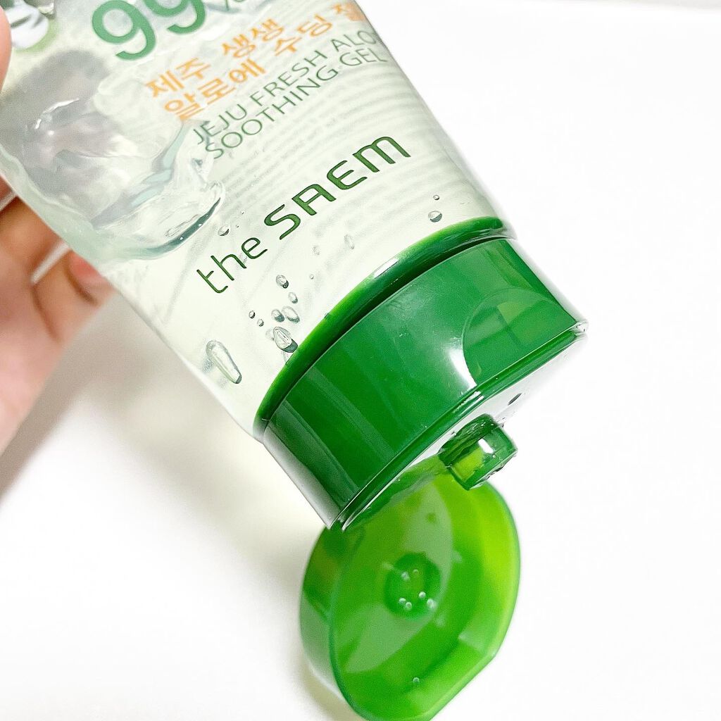 JEJU FRESH ALOE SOOTHING JEL/the SAEM/ボディローションを使ったクチコミ(3枚目)