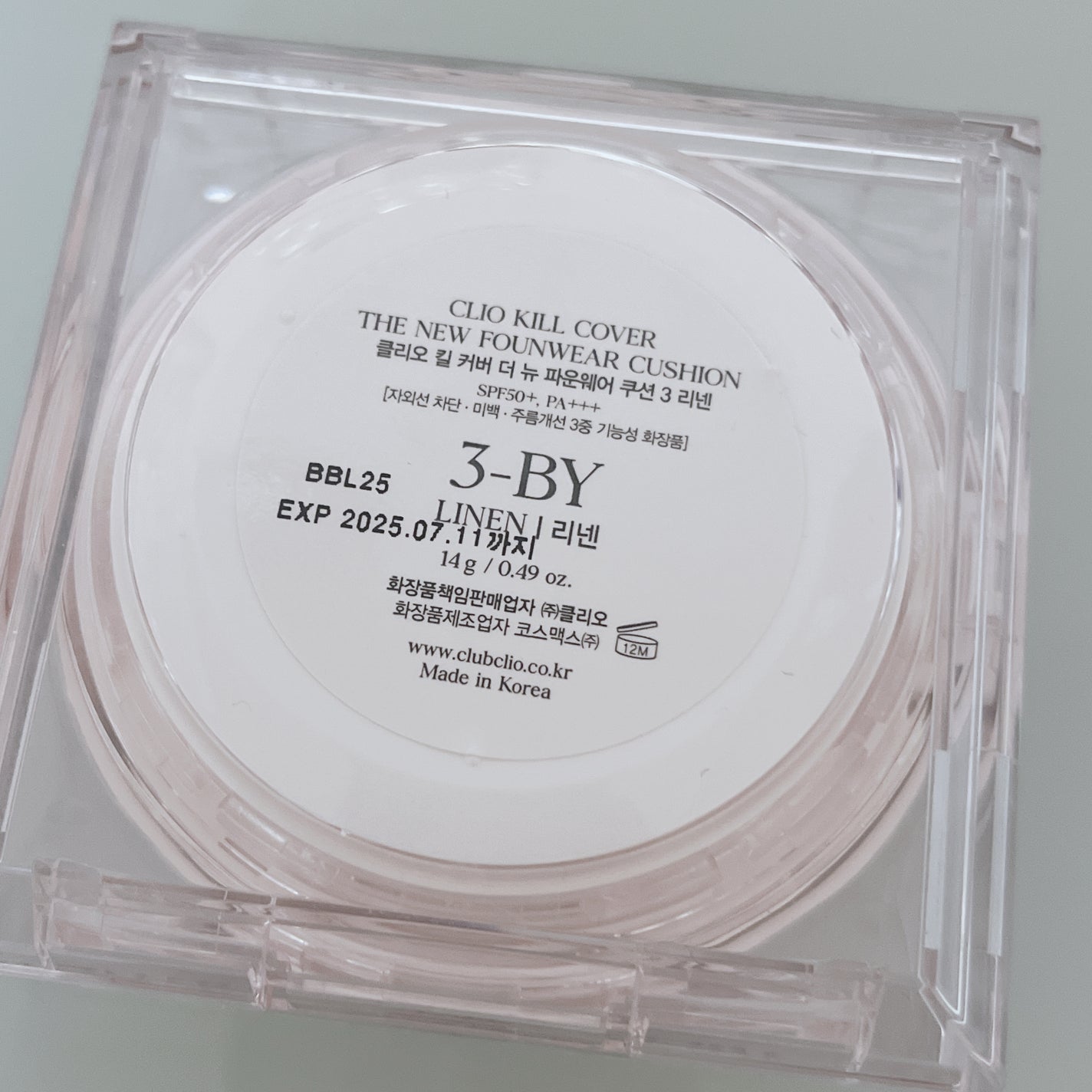 キル カバー ザ ニュー ファンウェア クッション/CLIO/クッションファンデーションを使ったクチコミ(2枚目)