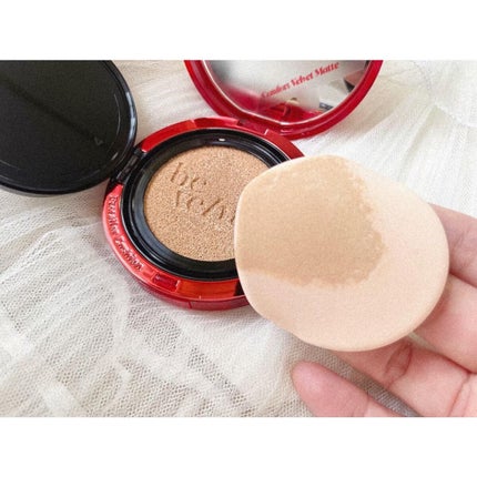 プロテーラービーベルベットカバークッション/espoir/クッションファンデーションを使ったクチコミ(3枚目)