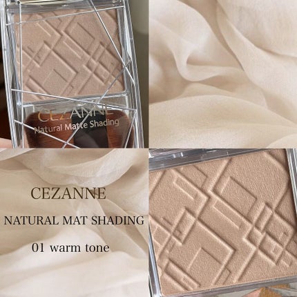 ナチュラルマットシェーディング/CEZANNE/シェーディングを使ったクチコミ(1枚目)