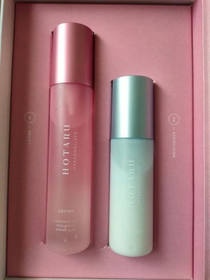 HOTARU PERSONALIZED LOTION/MOISTURIZER /HOTARU PERSONALIZED/スキンケアキットを使ったクチコミ(1枚目)