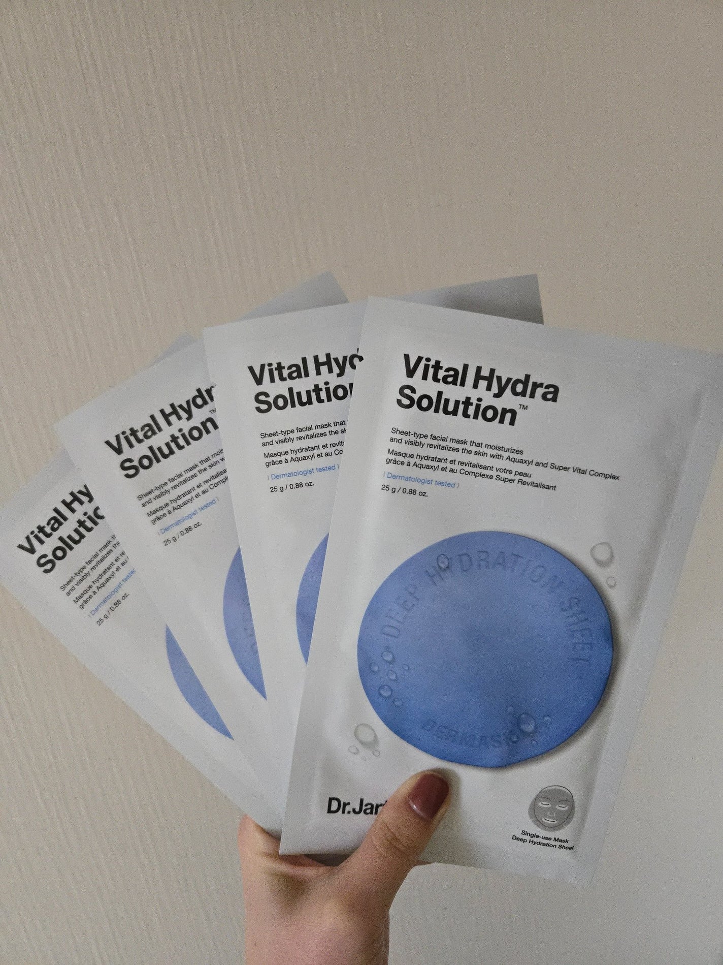 ドクタージャルト ダーマスク ウォータージェット バイタルハイドラソリューション/Dr.Jart+/シートマスク・パックを使ったクチコミ(1枚目)