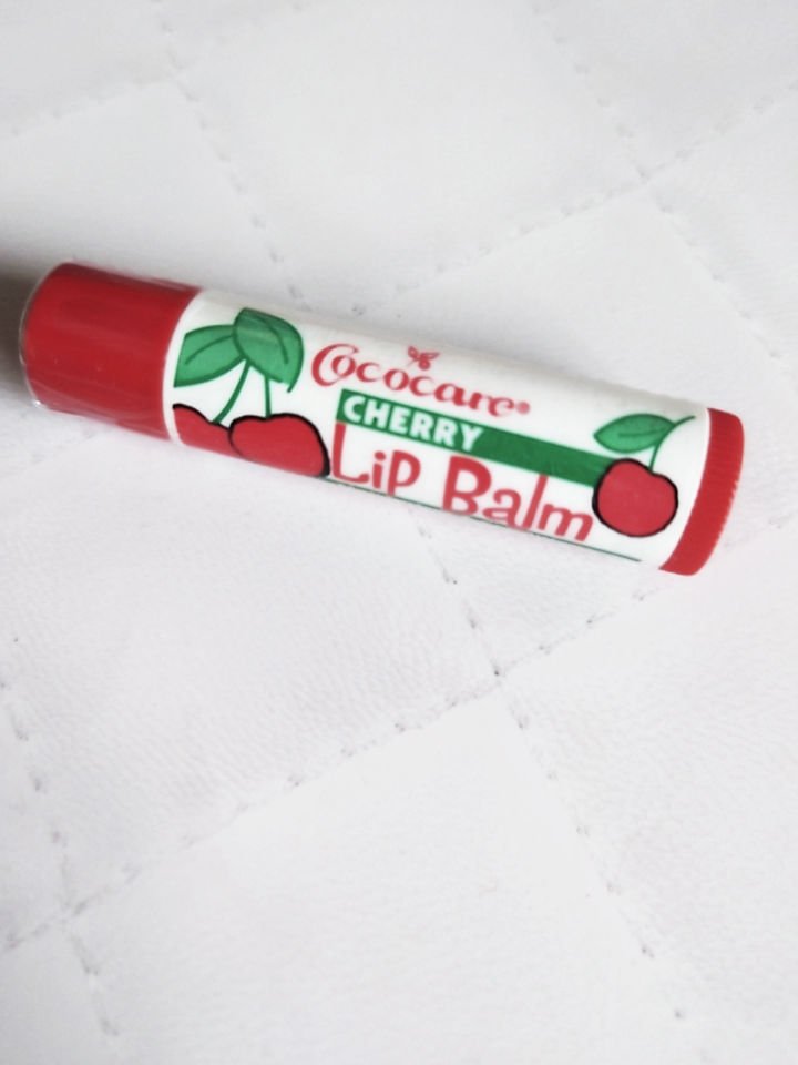 チェリーリップクリーム/COCOCARE/リップクリームを使ったクチコミ（1枚目）