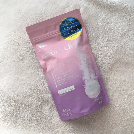 重炭酸入浴剤 moi s cle /アイリスオーヤマ/炭酸系入浴剤を使ったクチコミ(4枚目)