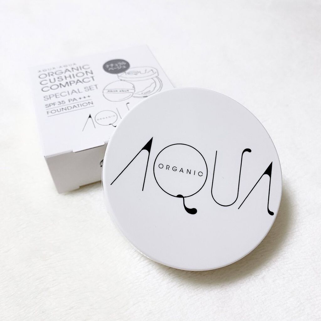 オーガニッククッションコンパクト/アクア・アクア/クッションファンデーションを使ったクチコミ(6枚目)