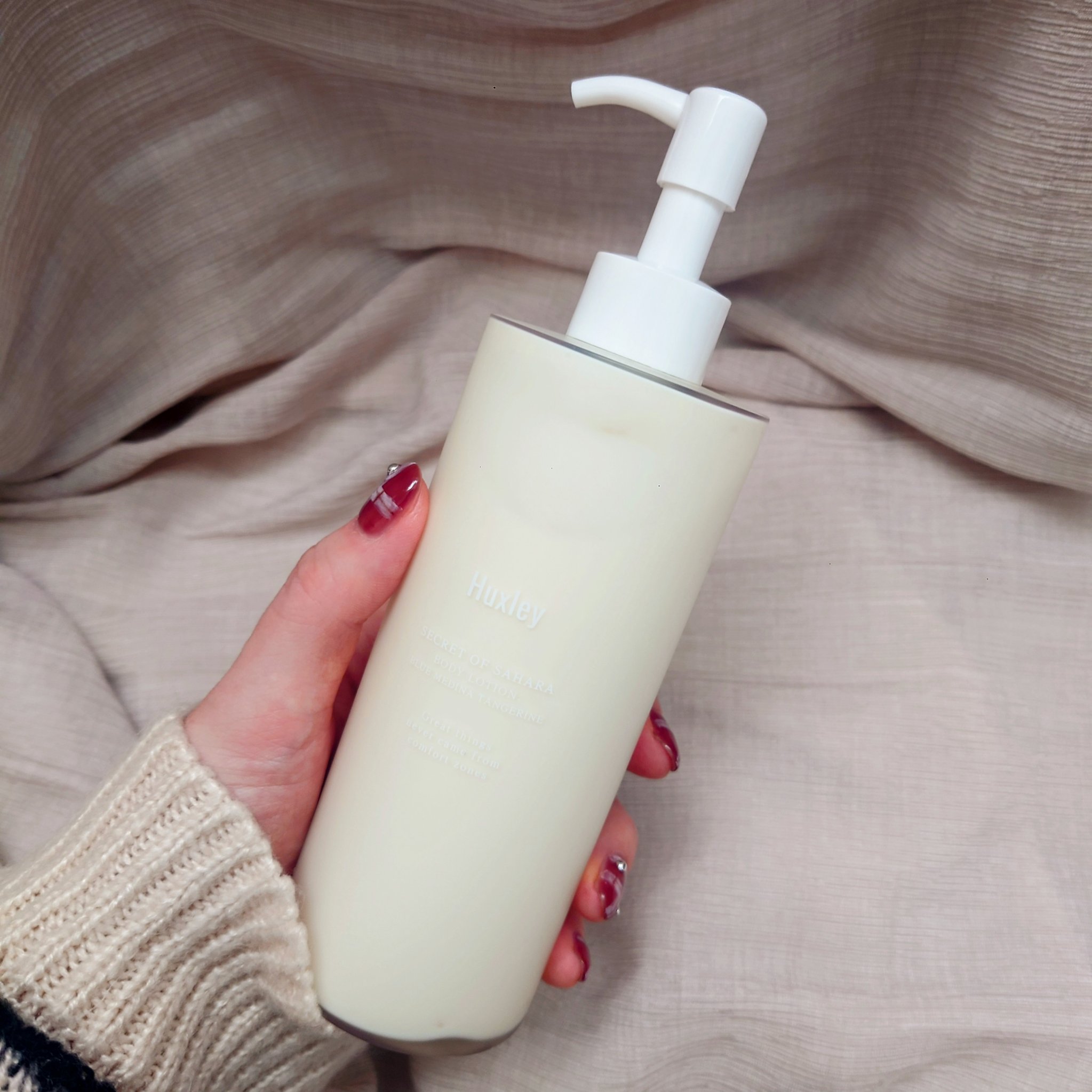 ボディローション； モロッカンガーデナー/Huxley/ボディローションを使ったクチコミ（3枚目）