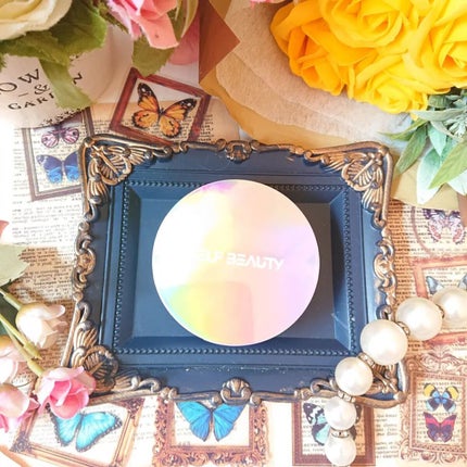 ユニコーン オーロラ光彩クッション/SELF BEAUTY/クッションファンデーションを使ったクチコミ(2枚目)