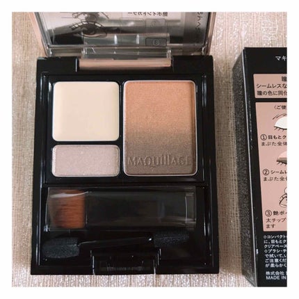 ドラマティックスタイリングアイズS/マキアージュ/アイシャドウパレットを使ったクチコミ(2枚目)