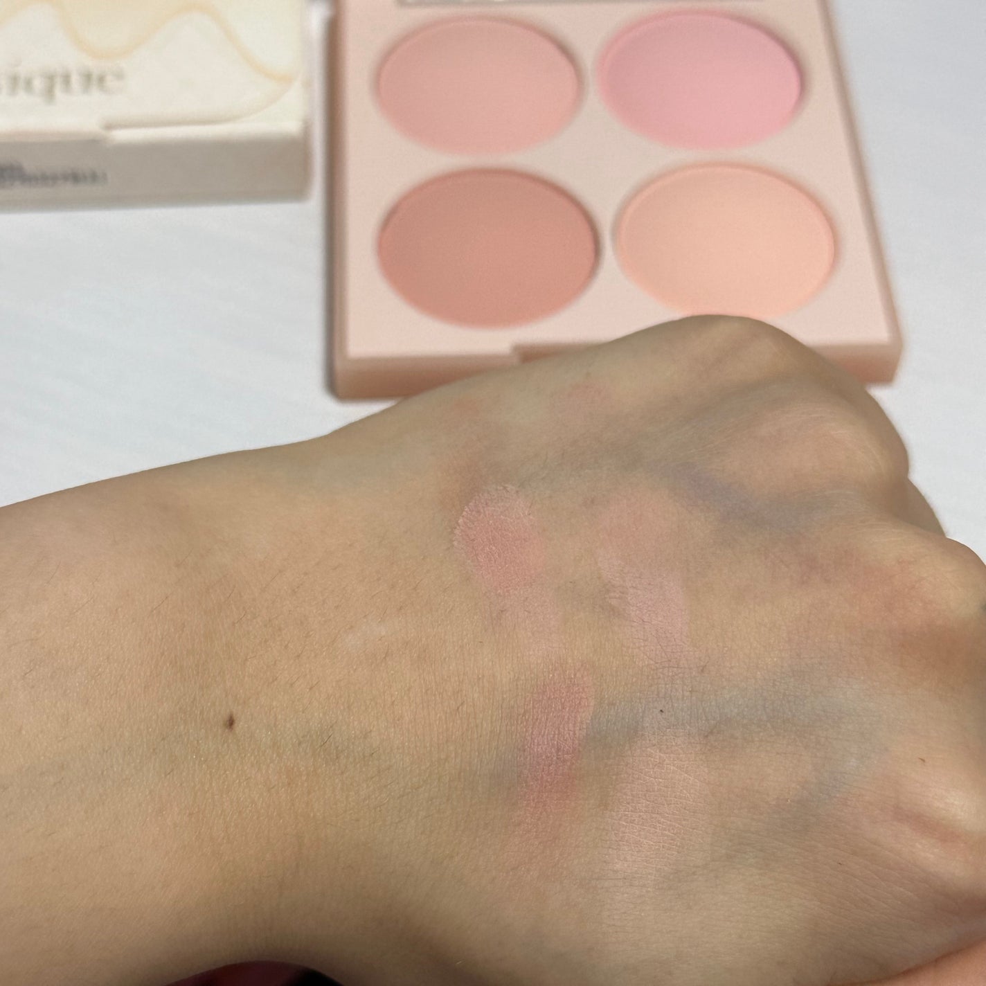 ブレンディングムードチーク/dasique/パウダーチークを使ったクチコミ(2枚目)