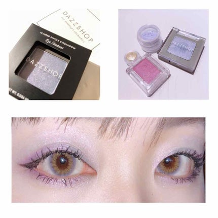 アリュールド シングル アイシャドウ/DAZZSHOP/単色アイシャドウを使ったクチコミ(1枚目)