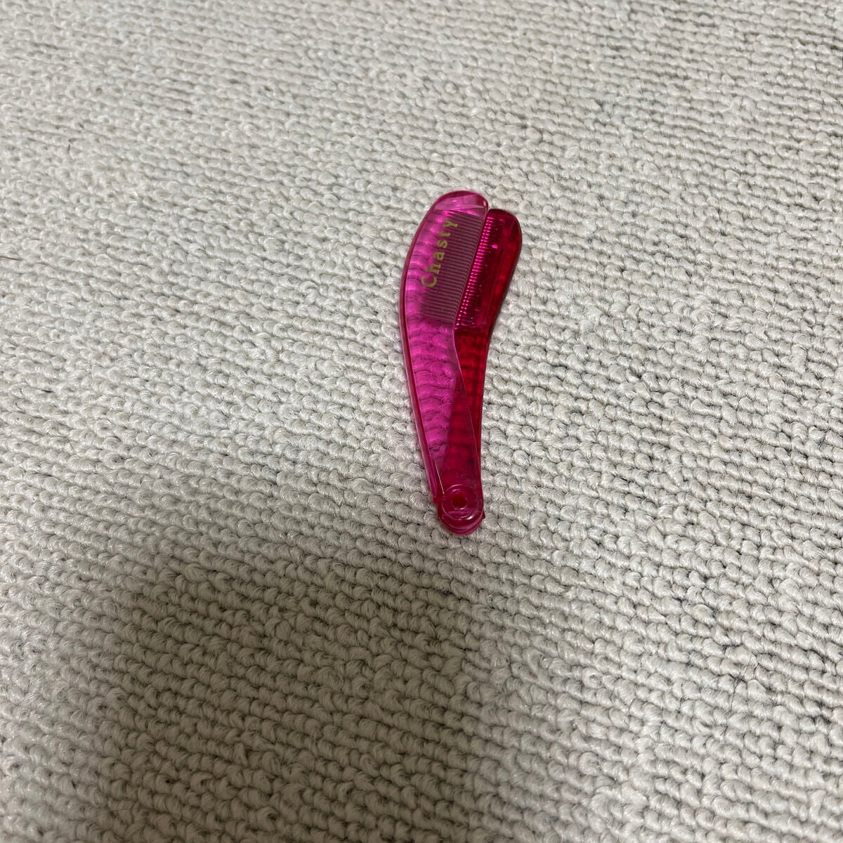 マスカラコーム メタルN(ナチュラル)/チャスティ/その他化粧小物を使ったクチコミ(1枚目)