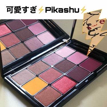 ピカシュウ アイ パレット‐サンダーショック/shu uemura/パウダーアイシャドウを使ったクチコミ（1枚目）