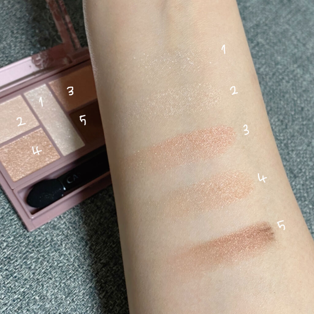 パーフェクトスタイリストアイズ/キャンメイク/アイシャドウパレットを使ったクチコミ（3枚目）