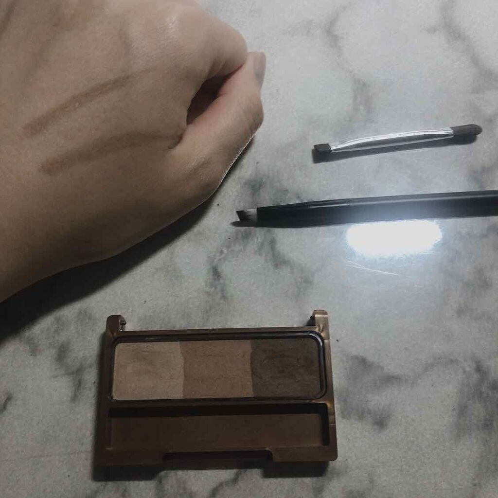 UR GLAM EYEBROW BRUSH(アイブロウブラシ)/U R GLAM/メイクブラシを使ったクチコミ(4枚目)