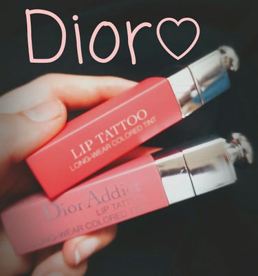 ♡Dior Addict リップティント♡
今回は最近のお気に入りの #Dior のティントを紹介します！

カラーは1番誰にでも似合いやすいと思われる、

#451ナチュラルコーラル
#351ナチュラ