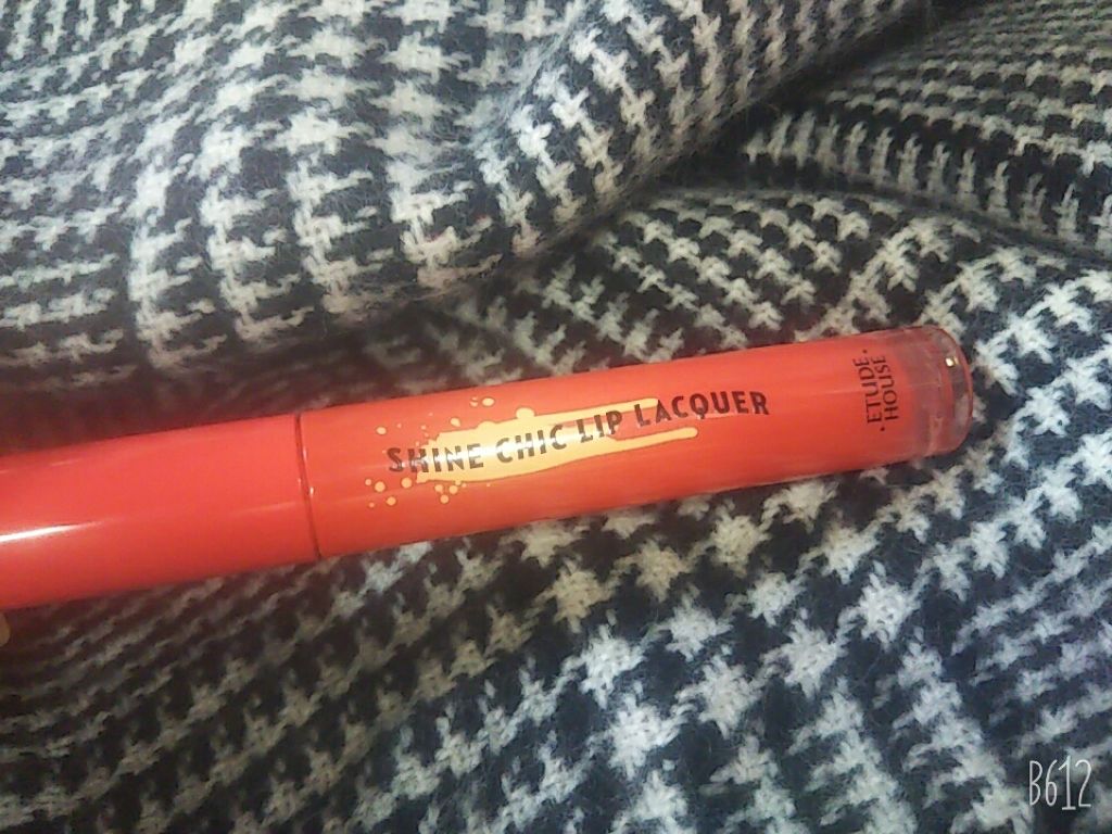 シャインシックリップラッカー/ETUDE/リップグロスを使ったクチコミ（2枚目）