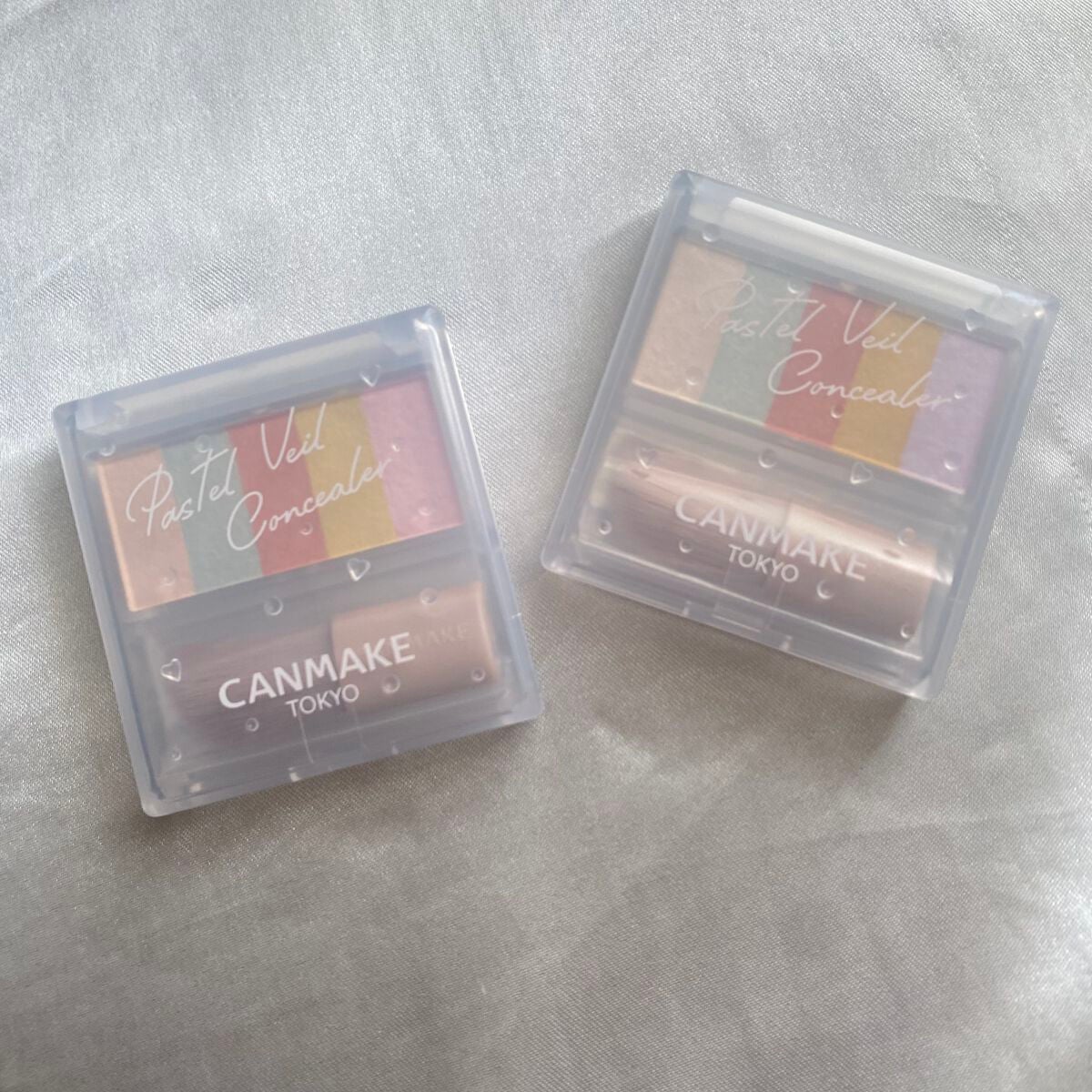 パステルヴェールコンシーラー/キャンメイク/パレットコンシーラーを使ったクチコミ(5枚目)
