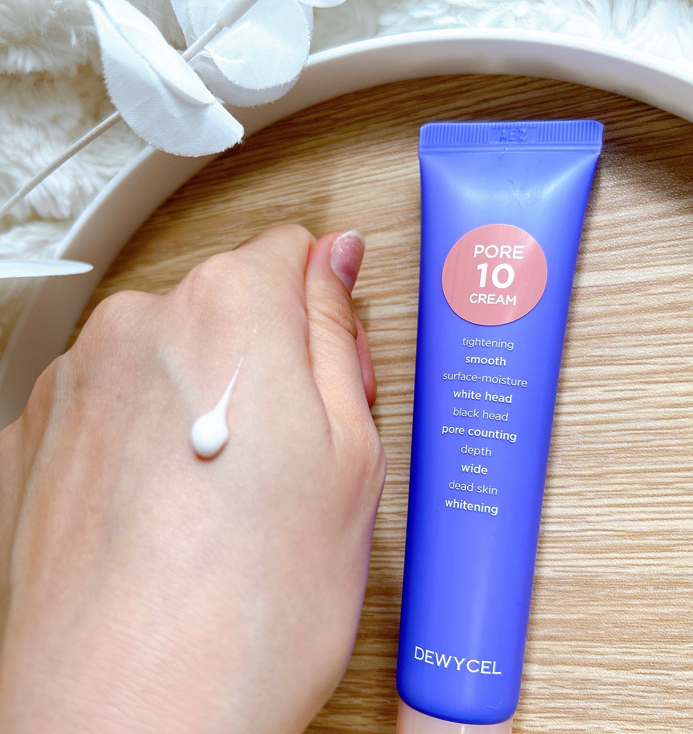 ポアーテンクリーム/DEWYCEL/化粧下地を使ったクチコミ(5枚目)