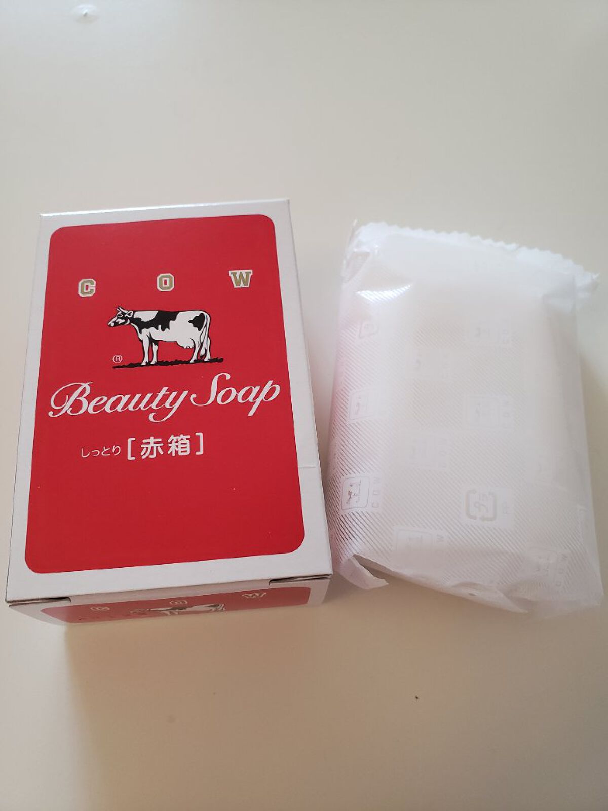 赤箱 (しっとり)/カウブランド/洗顔石鹸を使ったクチコミ（2枚目）