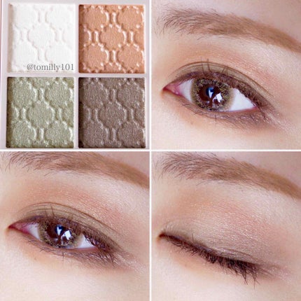 グロッシーリッチ アイズ N/Visée/アイシャドウパレットを使ったクチコミ(3枚目)