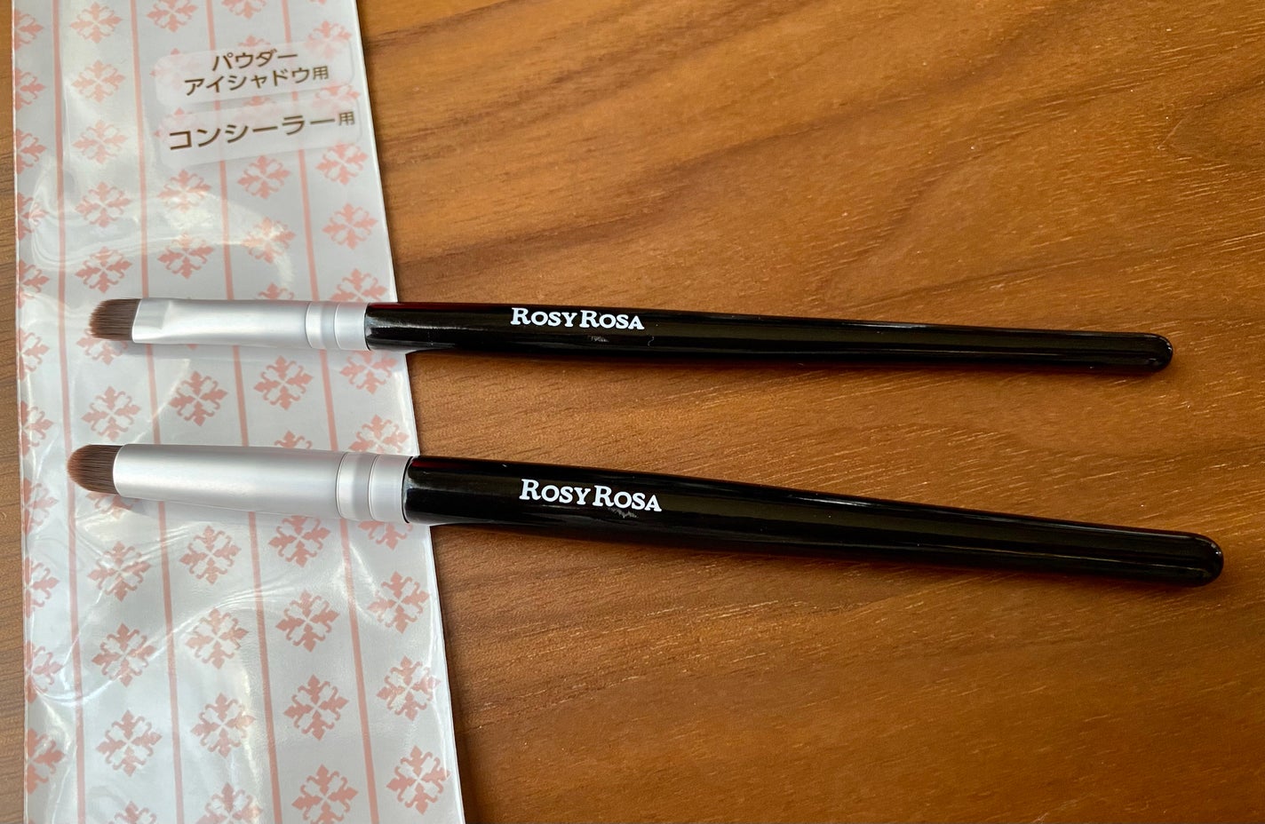 ポイントメイクアップブラシセット/ロージーローザ/メイクブラシを使ったクチコミ(4枚目)