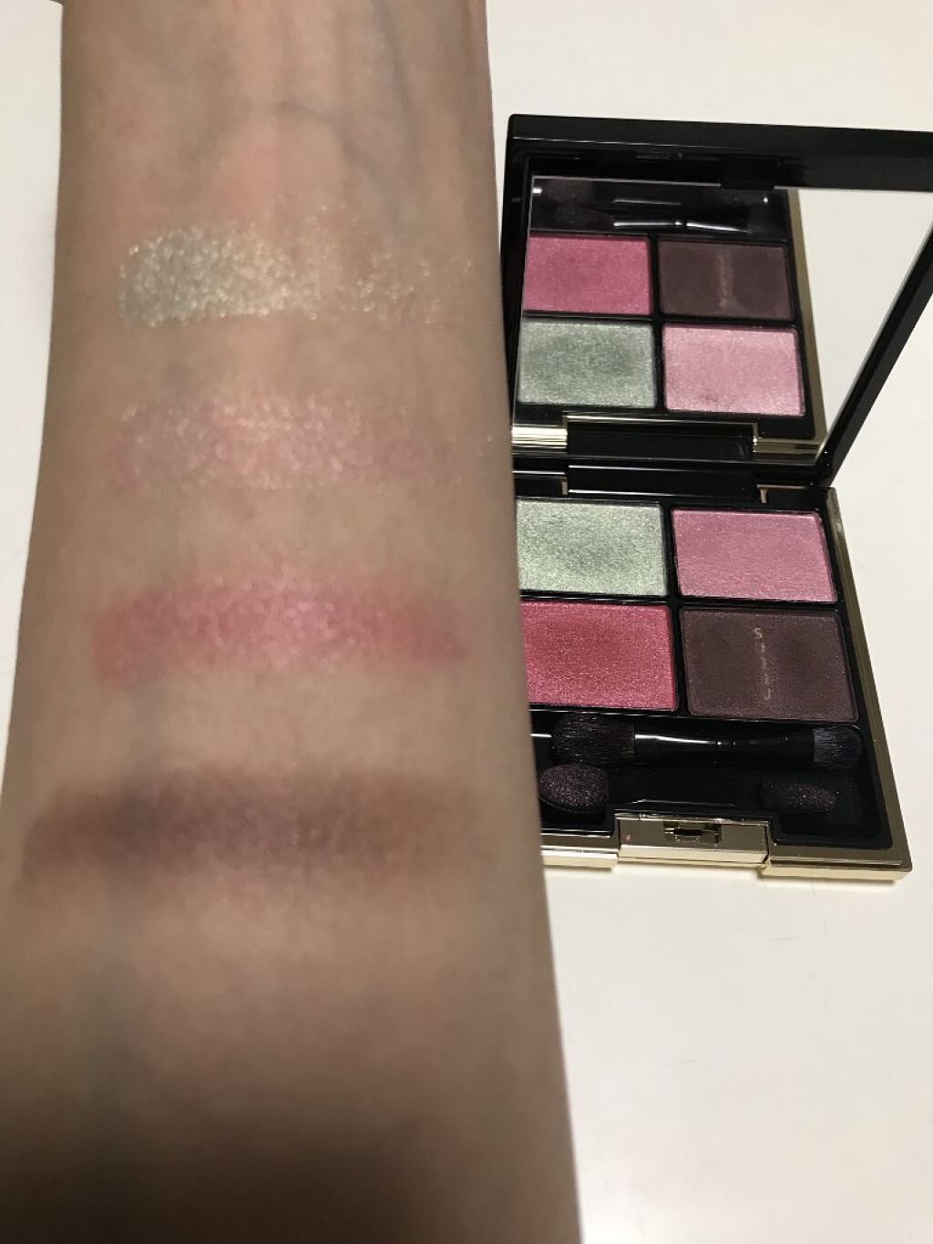 デザイニング カラー アイズ/SUQQU/アイシャドウパレットを使ったクチコミ(2枚目)