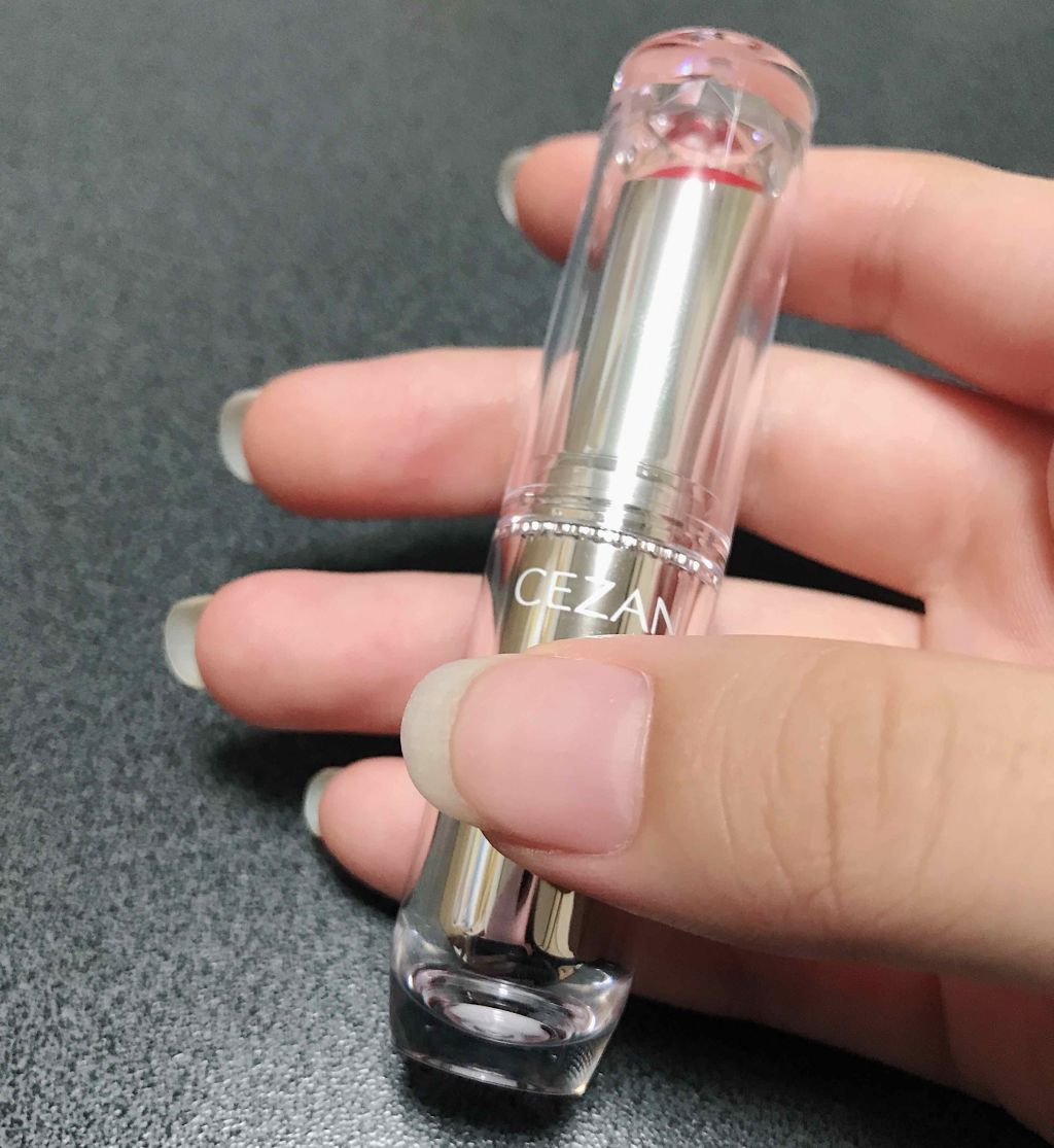 ラスティンググロスリップ/CEZANNE/口紅を使ったクチコミ(2枚目)