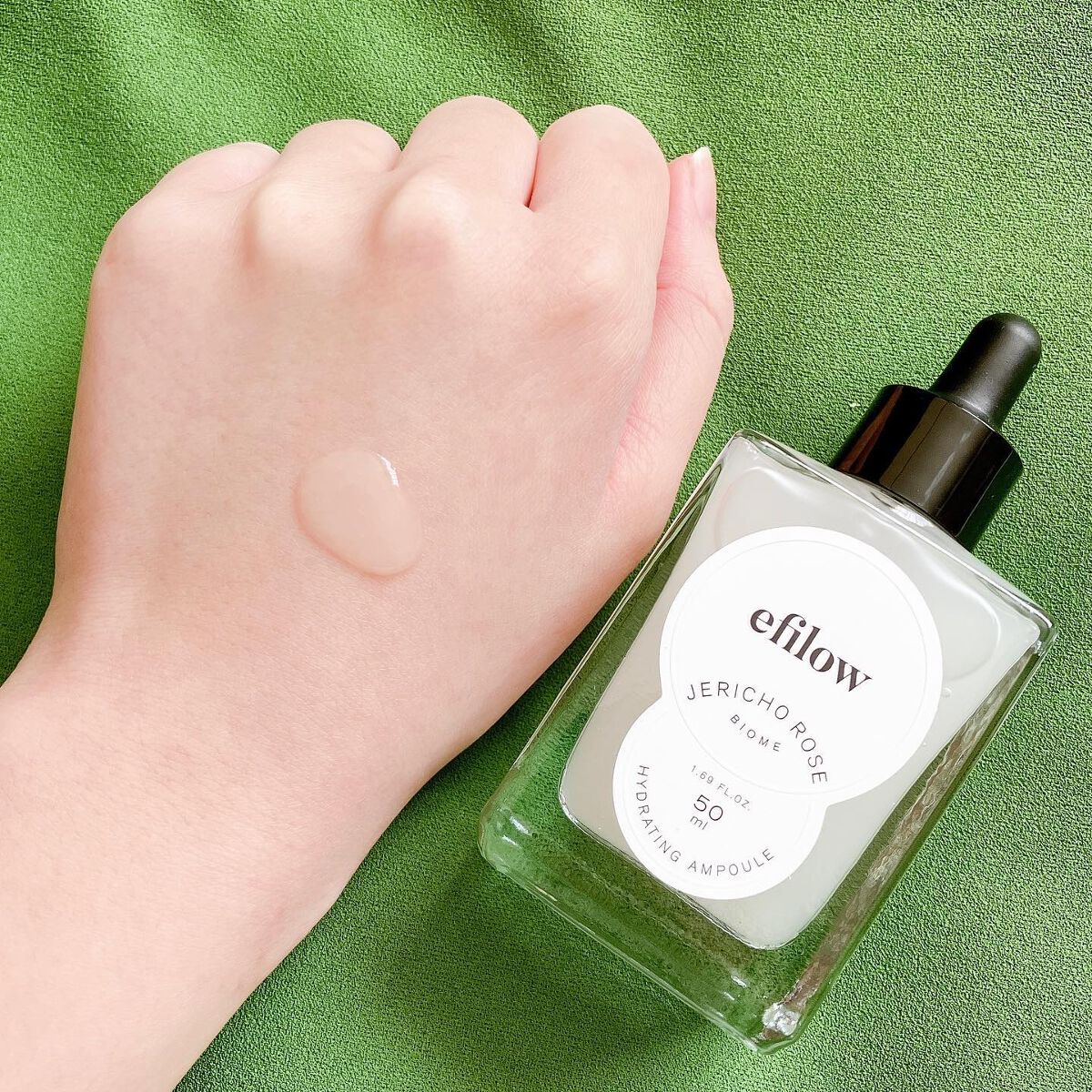 水分ケア 復活草バイオームアンプル/efilow/美容液を使ったクチコミ(4枚目)
