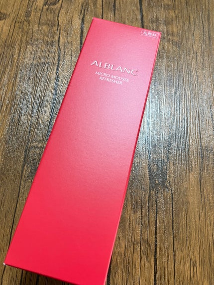 マイクロムース リフレッシャー/ALBLANC/泡洗顔を使ったクチコミ(4枚目)