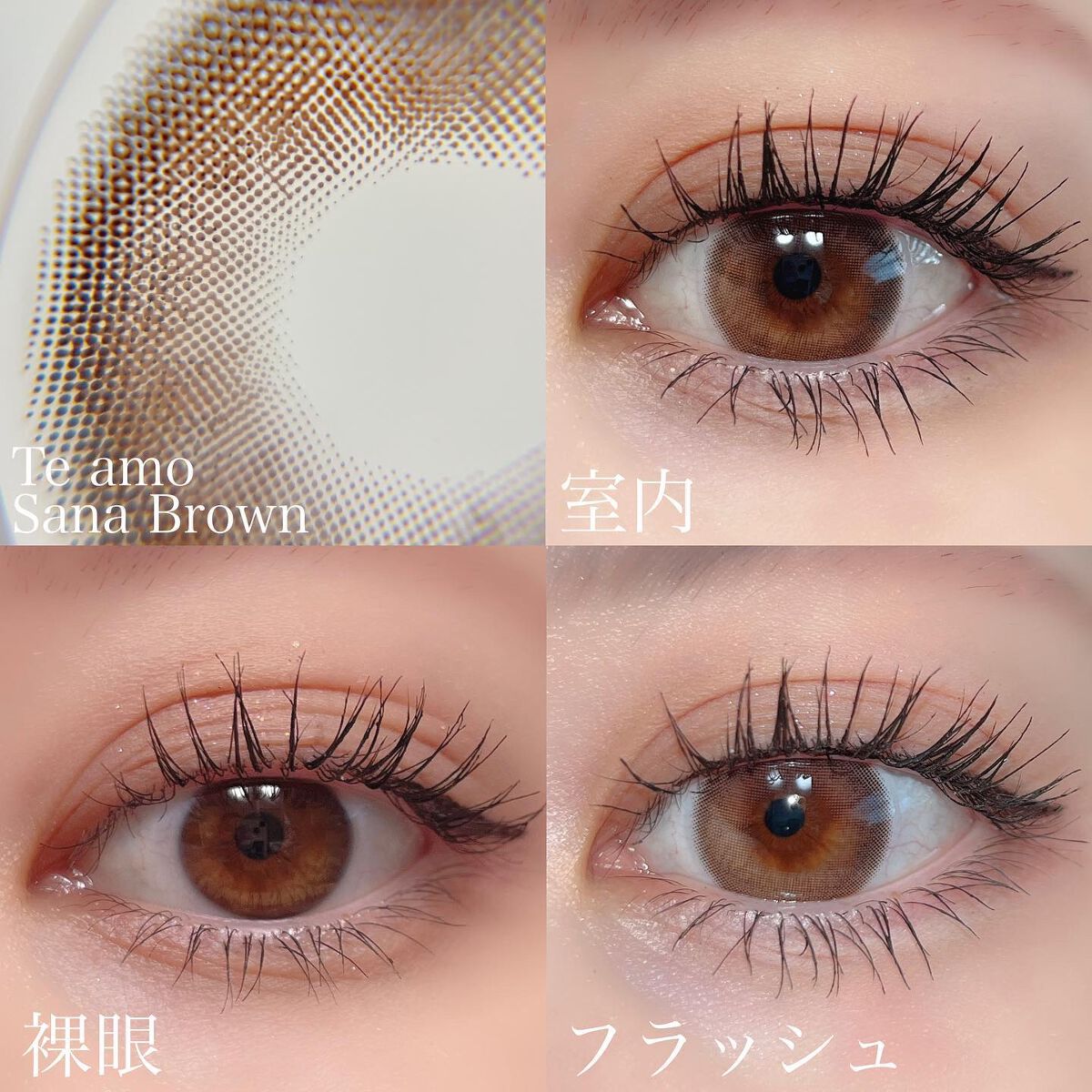 TeAmo 1month/TeAmo/１ヶ月（１MONTH）カラコンを使ったクチコミ（2枚目）