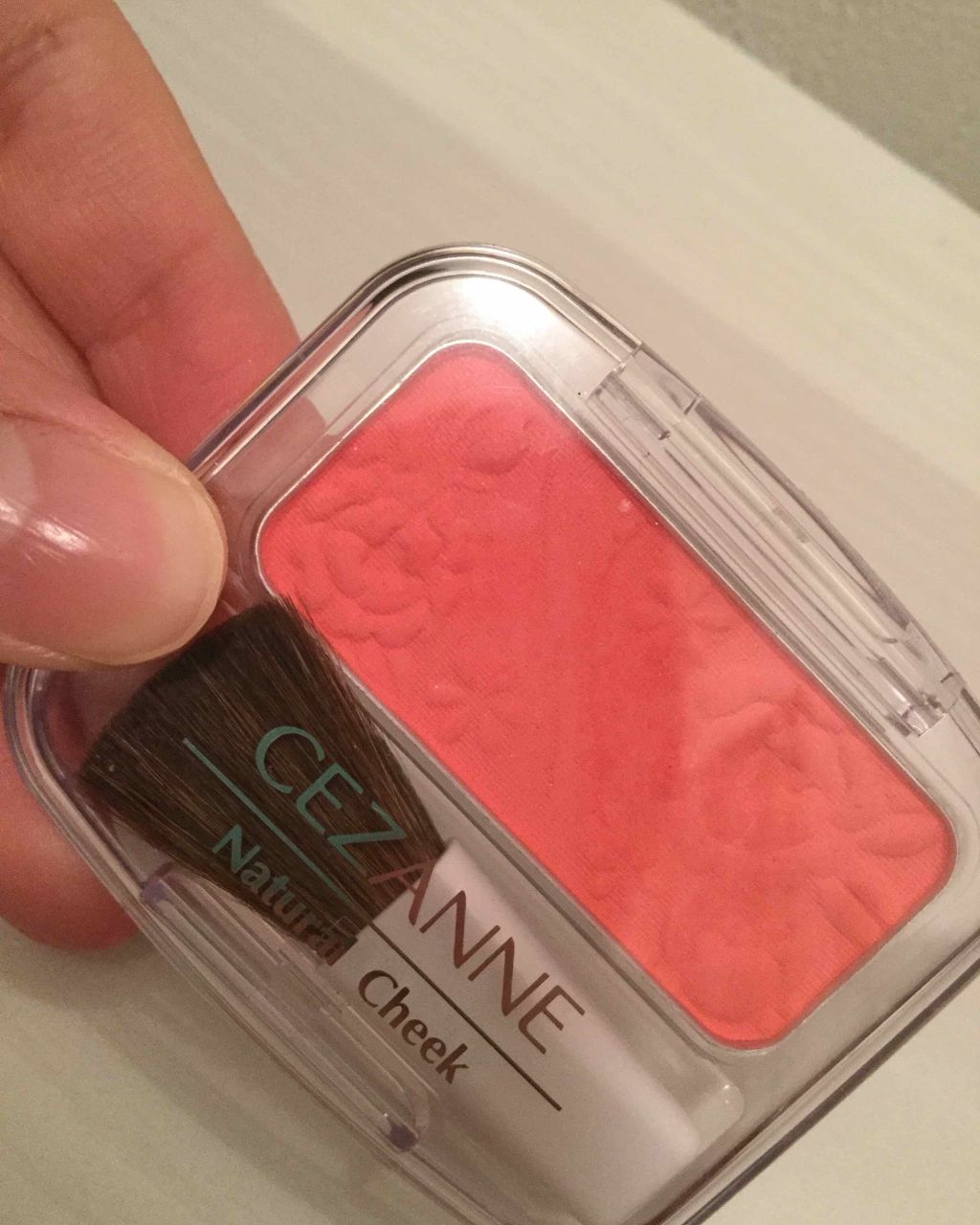 ナチュラル チークN/CEZANNE/パウダーチークを使ったクチコミ（3枚目）
